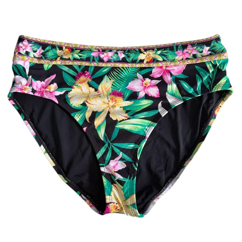 Tommy Bahama Orchid Garden High Waist Bottom - Picture 2 of 10